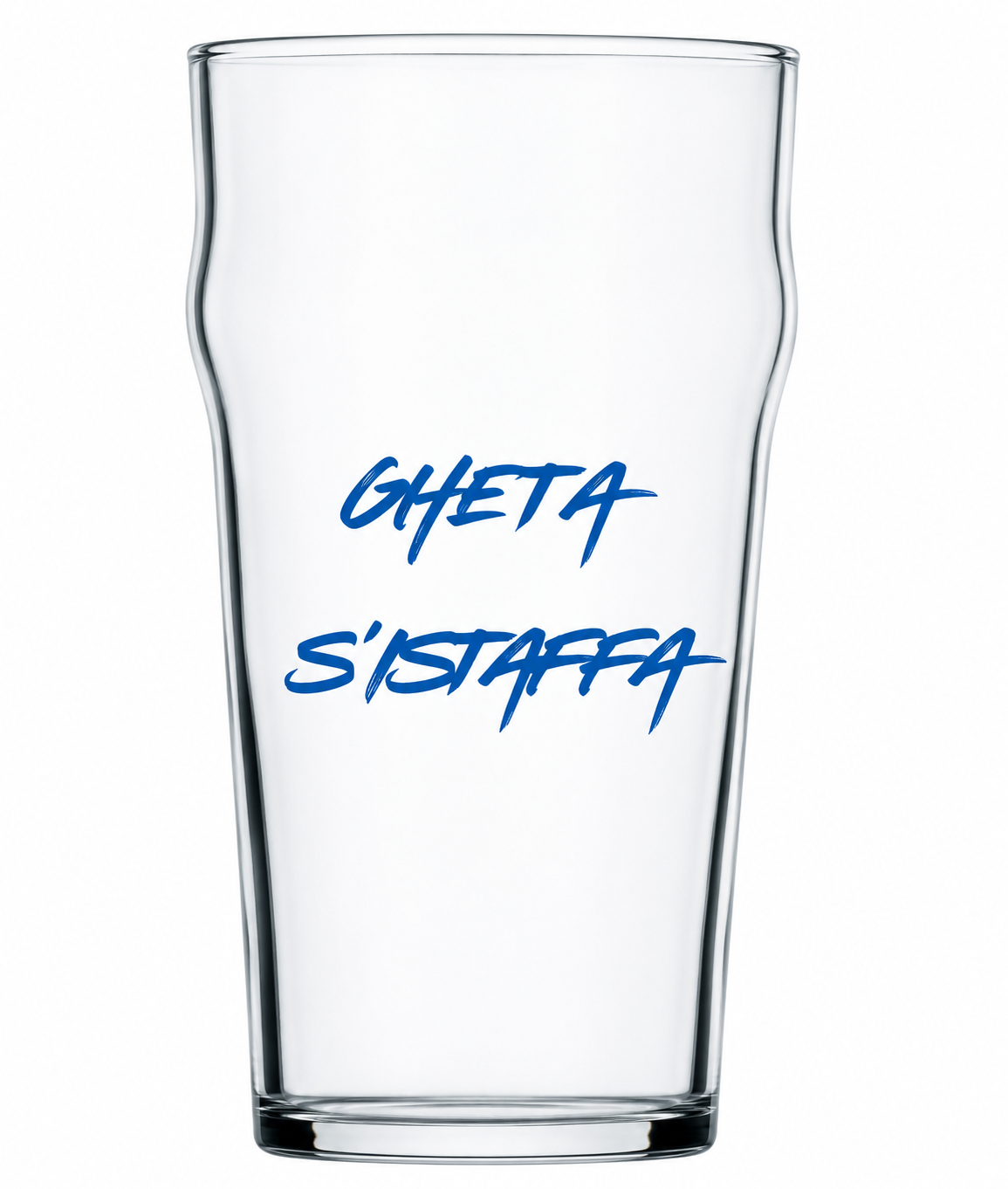 Bicchiere Birra 0.4 "Gheta s'istaffa"