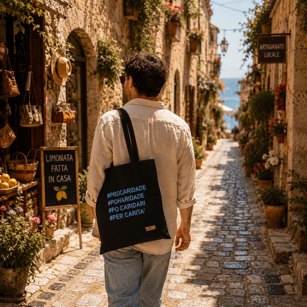 Borsa in cotone - Per carità