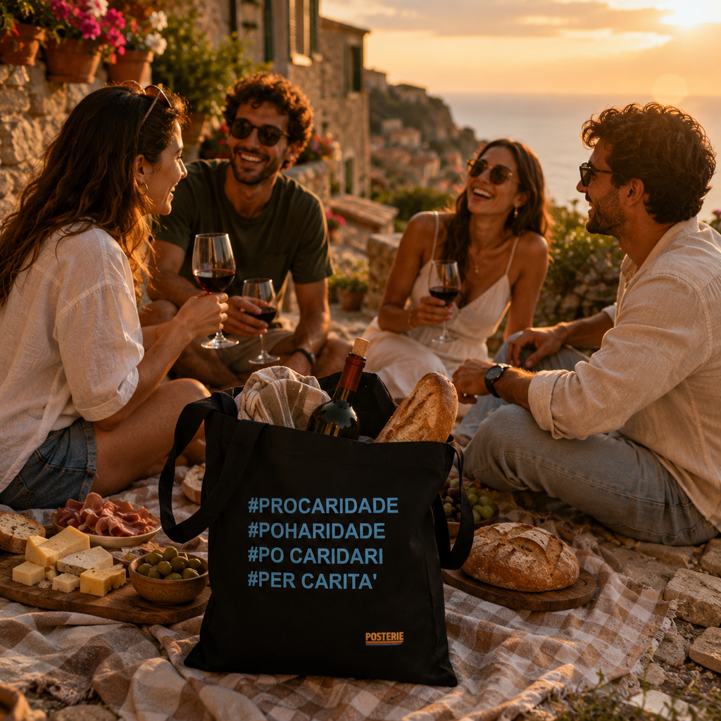 Borsa in cotone - Per carità
