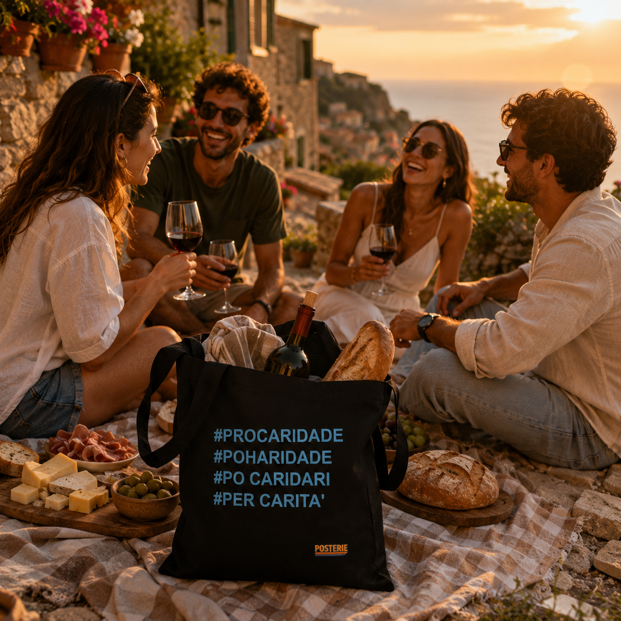Borsa in cotone - Per carità