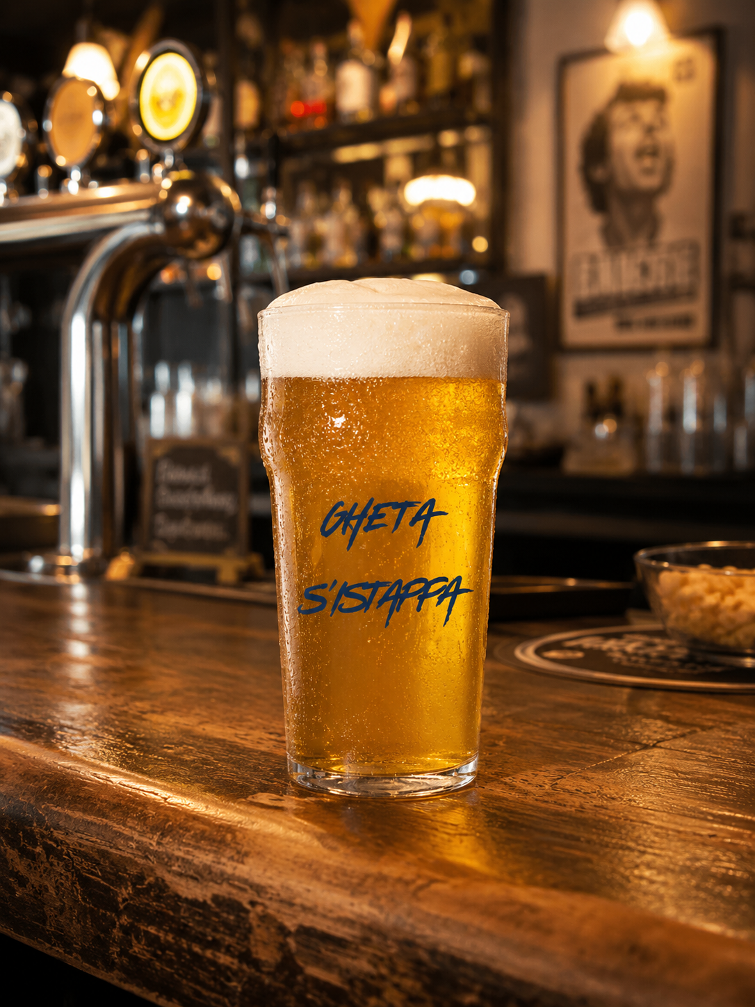 Bicchiere Birra 0.4 "Gheta s'istaffa"