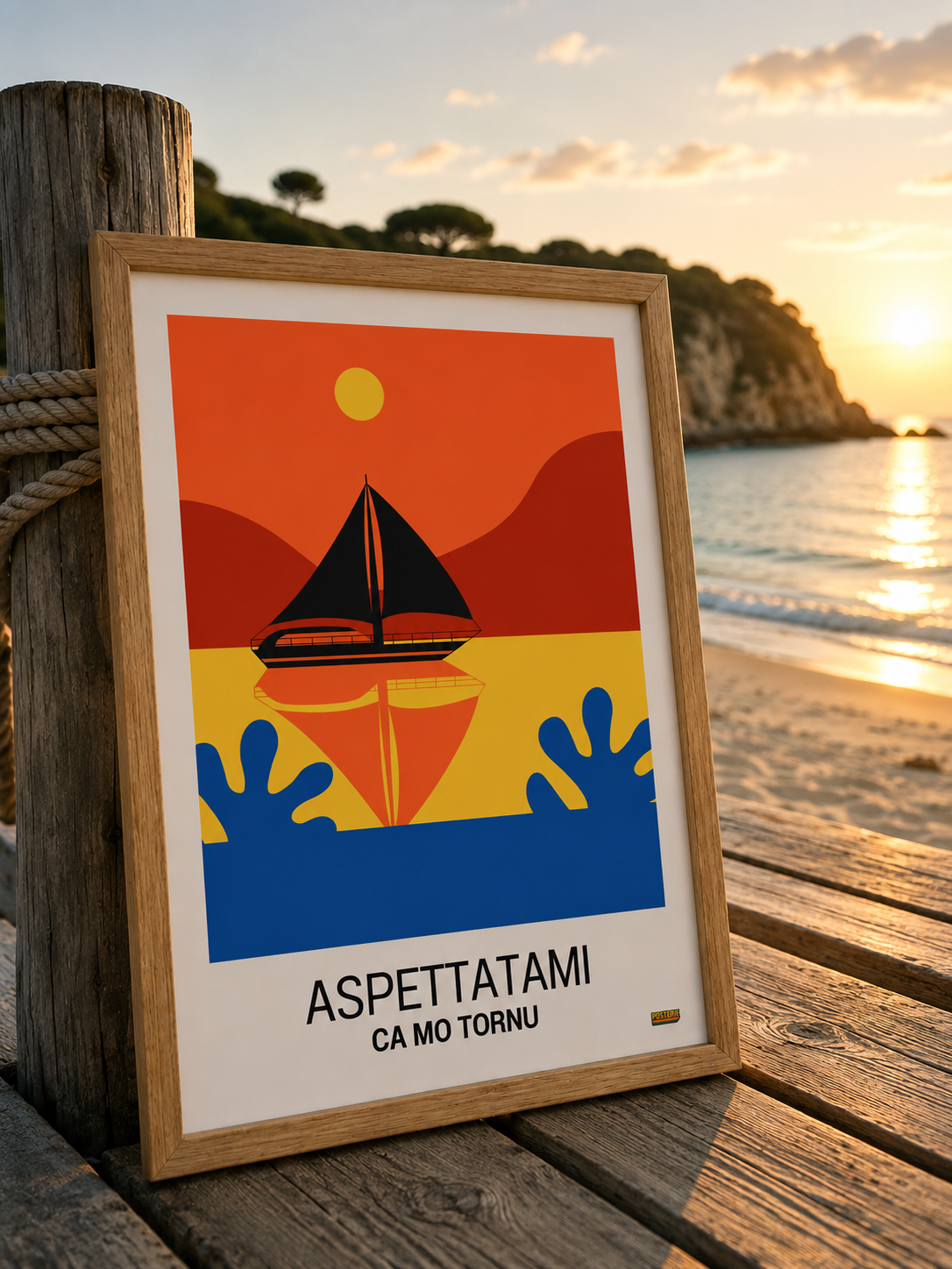 Aspettatami ca mo tornu