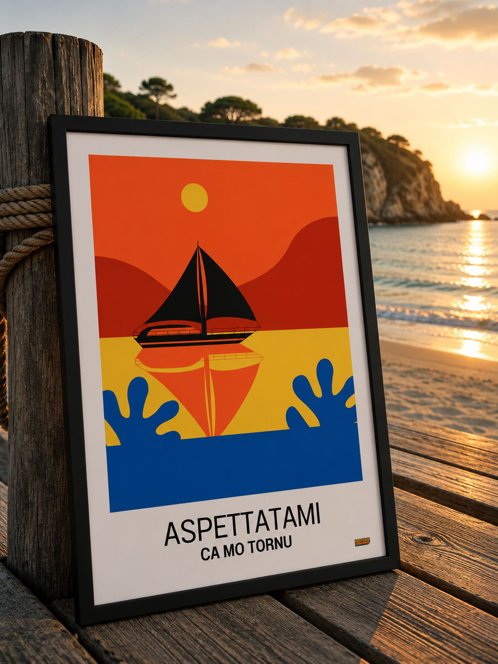 Aspettatami ca mo tornu