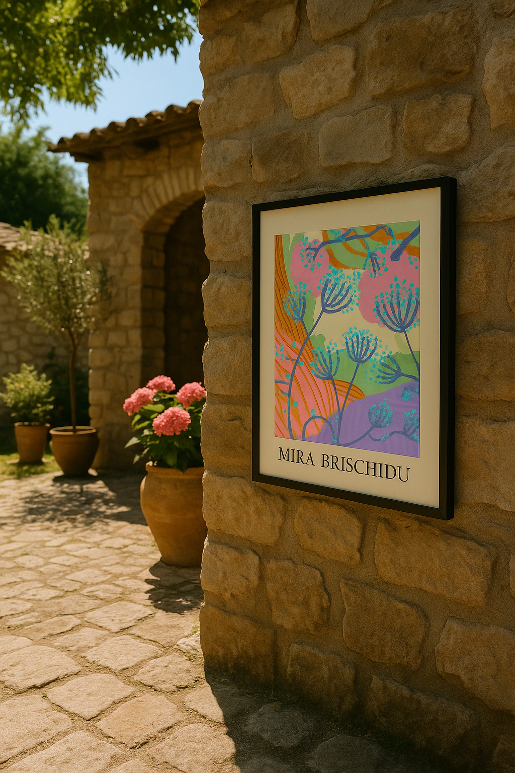 Poster in sardo Mirabrischidu